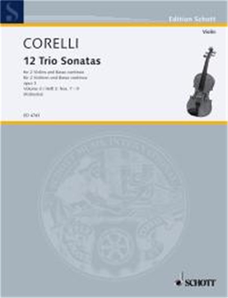 Triosonaten(12) 3 Op.3